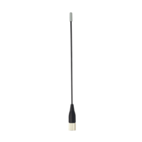 OMNIDIRECTIONAL WHIP ANTENNA FOR UR1/UR1M BODYPACK TRANSMITTERS, UR5 PORTABLE RECEIVER,