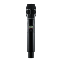 DIGITAL HANDHELD TRANSMITTER WITH NEXADYNE 8/C CAPSULE,H50 (534-598 MHZ) FREQUENCY RANGE,BLACK