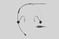 OMNI HEADSET,MTQG,SUBMINIATURE, BLACK