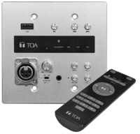 AUDIO INTERFACE WITH MICROPHONE, AUX(3.5MM), USB, & BLUETOOTH INPUTS / 1 MONO BALANCED OUTPUT