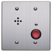 INDOOR/OUTDOOR SUB-STATION, VANDAL/WEATHER-RESISTANT, CALL BUTTON W/LED, CONTROL OUTPUT