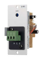 LINE INPUT MODULE- UNBALANCED- 220K OHMS- COMPRESSOR- REMOVABLE TERMINAL BLOCK
