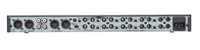 8 STEREO CHANNEL LINE MIXER, 1RU, XLR OUTPUTS, 1/4" INPUTS, LED METERS