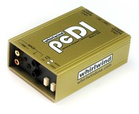 PASSIVE DIRECT BOX - DUAL WITH RCA, 1/4" AND 1/8" INPUTS