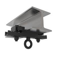 BEAM CLAMP 7-12" SINGLE HANG POINT WITH EYE, GALVANIZED