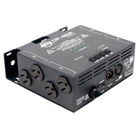 DP-415R :  4-CHANNEL DIMMER/SWITCH PACK / CONTROL UP TO 8 FIXTURES / COMPACT & PORTABLE