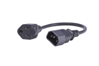 POWER CABLE WITH C14 AND NEMA PLUG TYPES FOR CONNECTING POWER TO NXA-PDU-1508-8