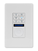 METREAU 6-BUTTON ETHERNET KEYPAD WITH NAVIGATION, INSTALL IN DECORA-STYLE WALLPLATES, BLACK