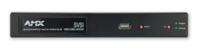 SVSI STAND-ALONE H.264 DECODER WITH USB FOR RECORD, ONE SFP FIBER/RJ45 COPPER NETWORK PORT CAGE,