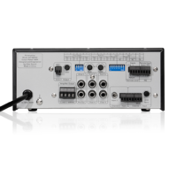 4-INPUT 100W MIXER AMPLIFIER WITH AUTOMATIC SYSTEM TEST(PHD)/100W INTO 25V/70V & 4OHM LOADS