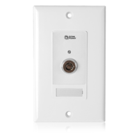 WALL PLATE KEY SWITCH, HARD CONTACT CLOSURE / DECOR STYLE WALL PLATE FITS A SINGLE GANG ELEC OUTLET
