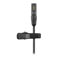 OMNI-DIRECTIONAL LAVALIER MICROPHONE WITH 8' CABLE FOR HARD WIRED APPLICATIONS