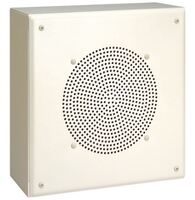 METAL BOX SPEAKER - SQ METAL ENCLOSURE, 8" SPEAKER, MULTI-TAP 4-WATT 70V/25V TRANSFORMER