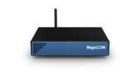 CHAMSYS MAGICQ DIN, 24 DMX UNIVERSES, BUILT-IN WIFI, FOUR 10SCENE CONNECTION PORTS