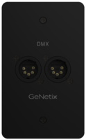 GENETIX DMX PASSTHROUGH DUAL PORT MALE US