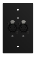 US 2 PORT WALL MOUNT NODE DMX IN PORTS (FEMALE)