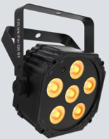 100% WIRELESS BATTERY-OPERATED PAR W/ BUILT IN BT. SIX QUAD-COLOR (RGBA) LEDS CONTROL