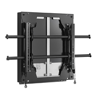 LARGE FUSION DYNAMIC HEIGHT ADJUSTABLE WALL MOUNT / BLACK