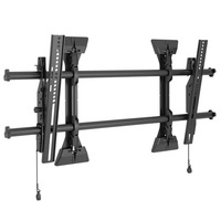 LARGE FUSION MICRO-ADJUSTABLE TILT WALL MOUNT, TYPICALLY FITS 42"-86" SCREENS, BLACK