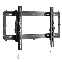 LARGE UNIVERSAL TILT MOUNT TAA,  TILTING WALL MOUNT FEATURES A UNIQUE HINGED DESIGN AND LOW