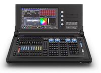 MAGICQ MQ250M STADIUM CONSOLE WITH FLIGHT CASE, 64 UNIVERSES DIRECT FROM CONSOLE, 15" TOUCH DISPLAY