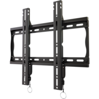 UNIVERSAL FLAT WALL MOUNT WITH LEVELING MECHANISM, FOR 37 IN TO 90 IN FLAT PANEL SCREENS