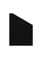 90 X 60 DEGREE, 2 X 8" LF, 5"/1" COAXIAL SPEAKER (INSTALLATION VERSION)
