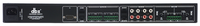6X4 DIGITAL ZONE PROCESSOR W/FRONT PANEL CONTROL-6 INPUTS (2 BAL MIC/LINE + 4 UNBAL RCA)X 4 OUTPUTS