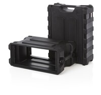 PRO-SERIES MOLDED MIL-GRADE PE RACK CASE; 6RU, 19" DEEP