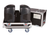 G-TOUR DOUBLE SPEAKER CASE FOR TWO 12" LOUD SPEAKERS
