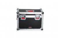 ATA WOOD FLIGHT CASE FOR MEDIUM SIZE 'LUNCHBOX' STYLE AMPLIFIER HEADS. INTERNAL DIMS 17.5"X10"X10"
