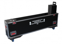 G-TOUR CASE DESIGNED TO FIT 2 X LCD/LED/PLASMA SCREENS 50-55".  INTERIOR DIMS 55 X 6.3 X 35 (X2)