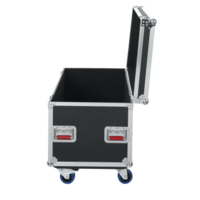 TRUCK PACK UTILITY ATA FLIGHT CASE; 45” X 22” X 27” EXTERIOR BEFORE CASTERS; 9MM WOOD CONSTRUCTION
