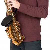 WIND INSTRUMENT DOUBLE-LAYER COVER FOR BELL SIZES RANGING FROM 6 TO 7-INCHES – BLACK COLOR