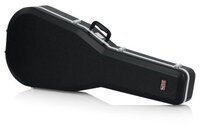 DELUXE MOLDED CASE FOR 12-STRING DREADNOUGHT GUITARS