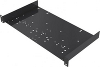 GATOR RACKWORKS SHELF W/ UNIVERSAL HOLE PATTERN TO ACCOMMODATE LESS THAN RACK WIDTH