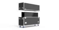 GATOR EXPO SERIES ATA CASE FOR TWO 70”-75” SCREENS