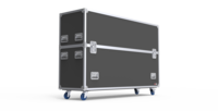 GATOR EXPO SERIES ATA CASE FOR TWO 70”-75” SCREENS