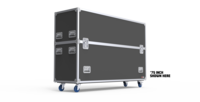 GATOR EXPO SERIES ATA CASE FOR TWO 80”-86” SCREENS