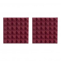 EIGHT (8) DOUBLE-SIDED ADHESIVE SQUARES FOR MOUNTING ACOUSTIC FOAM