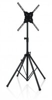 FRAMEWORKS DELUXE QUAD LEGGED LCD/LED STAND WITH LIFT-EEZ PISTON; FITS UP TO 65"