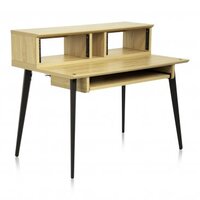 ELITE FURNITURE SERIES MAIN DESK IN NATURAL MAPLE MATTE FINISH