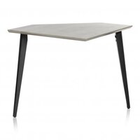 ELITE FURNITURE SERIES CORNER DESK SECTION IN DRIFTWOOD GREY FINISH