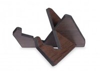 FRAMEWORKS ELITE SERIES GUITAR X STYLE STAND IN DARK WALNUT BROWN FINISH