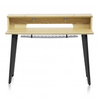 ELITE FURNITURE SERIES 61-NOTE KEYBOARD TABLE IN NATURAL MAPLE MATTE FINISH