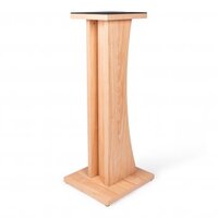 PAIR OF FRAMEWORKS ELITE SERIES FLOOR-STANDING STUDIO MONITOR SPEAKER STANDS IN NATURAL MAPLE MATTE