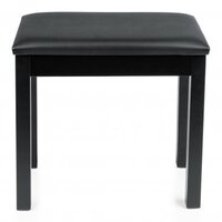 GFW-KEYBENCH-WDBKS DELUXE WOODEN KEYBOARD & PIANO BENCH WITH FLIP-UP STORAGE COMPARTMENT – BLACK COLOR