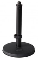 FRAMEWORKS DESKTOP MIC STAND WITH 6" ROUND BASE, AND FIXED HEIGHT OF 9"