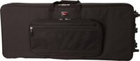 RIGID EPS FOAM LIGHTWEIGHT CASE W/ WHEELS FOR 49 NOTE KEYBOARDS