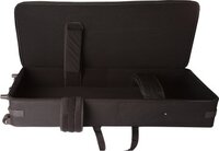 RIGID EPS FOAM LIGHTWEIGHT CASE W/ WHEELS FOR 88 NOTE KEYBOARDS; REDUCED DEPTH